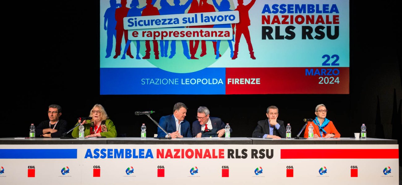 ASSEMBLEA NAZIONALE SULLA SICUREZZA SUL LAVORO E RAPPRESENTANZA CGIL- UIL